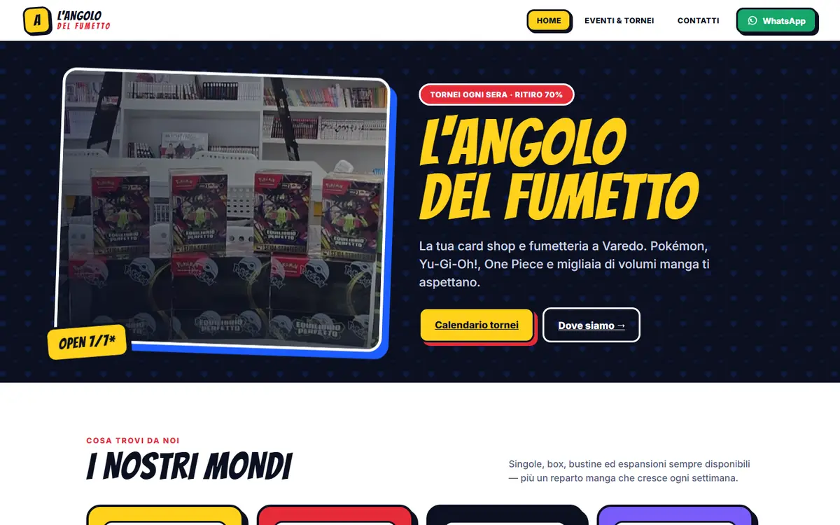 Anteprima di L'Angolo del Fumetto